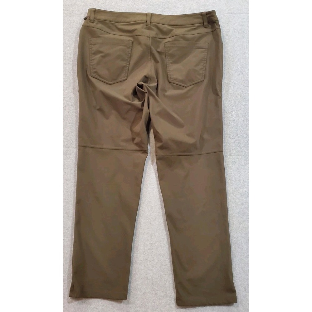 Lululemon Men's Classic‎ Fit Warpstreme Stretch Chino Pants Green - Picture 2 of 7